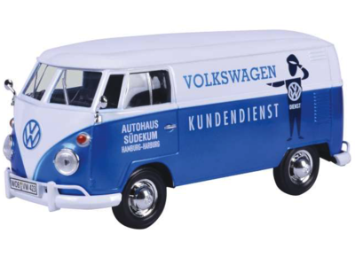 MOTORMAX | VOLKSWAGEN T1 GESLOTEN BUS 'KUNDENDIENST VW' 1962 | 1:24