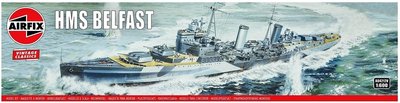 AIRFIX CLASSICS | HMS BELFAST (VINTAGE CLASSICS) | 1:600