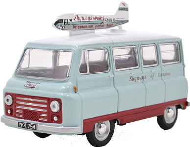 OXFORD DIECAST | MORRIS J2 VAN 'SKYWAYS' 1956 | 1:43