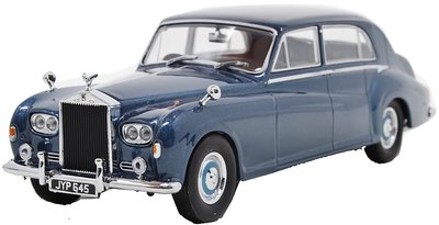 OXFORD DIECAST | ROLLS ROYCE PHANTOM V 'JAMES YOUNG' BLUE 1964 | 1:43