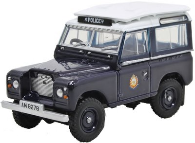 OXFORD DIECAST | LAND ROVER SERIES II 'HONG KONG POLICE' | 1:76