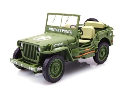 TRIPLE 9 | WILLYS JEEP US ARMY 'MILITARY POLICE' 1944 LIM.ED. | 1:18