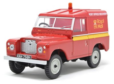 OXFORD DIECAST | LAND ROVER SERIES IIA SWB HARD TOP 'ROYAL MAIL' | 1:43