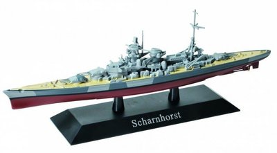 DEAGOSTINI | SCHARNHORST SLAGSCHIP + U-BOOT DUITSLAND 1936 | 1:1250