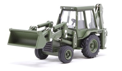 OXFORD DIECAST | JCB 3CX (1980s) ARMY | 1:76