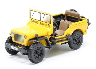 OXFORD DIECAST | WILLYS MB JEEP AA 'ROAD SERVICE' | 1:76
