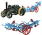OXFORD DIECAST | PLOUGHING ENGINE FOWLER 15334 'LADY CAROLINE' AND PLOUGH 1920 | 1:76_