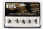 PMA | GERMAN VEHICLE RIDERS B (ZUGKRAFTWAGEN) 5 STUKS | 1:72_