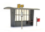 ARTITEC | ABRI BETON VOOR BUS EN TREIN SET 3 STUKS (BOUWKIT) | 1:87_