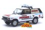 DIREKT COLLECTIONS | PINDER CIRCUS RANGE ROVER MET MEGAFOON EN GELUIDSINSTALLATIE | 1:43_