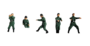 PMA | FIGUREN KARL-GERAT GERMAN ATILLERY GRENADE FIRING TEAM 5 STUKS | 1:72_