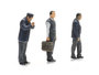 ARTITEC | BUSCHAUFFEURS STAAND 3 FIGUREN (READY MADE) | 1:87 _