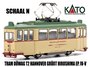 KATO | TRAM DÜWAG T2 HANNOVER GRÜST HIROSHIMA | 1:160_