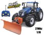 MAISTO | RC NEW HOLLAND TRACTOR MET SNEEUWPLOEG EN VERLICHTING | 1:16_