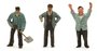 ARTITEC | SET 3 FIGUREN PERSONEEL STOOMTIJDPERK "WILLEM RYERSMA" (READY-MADE) | 1:87_