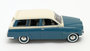 CULT MODELS | SAAB 95 STATION WAGEN WIT/BLAUW 1963 LIM.ED. | 1:18_