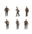 ARTITEC | DUITSE INFANTERIE CAMOUFLAGE 6 FIGUREN SET 1 (READY MADE) | 1:87 _