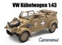 CARARAMA | VOLKSWAGEN KUBELWAGEN TYPE 82 'AFRIKA KORPS' 1941 | 1:43_