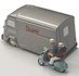 SCHUCO | CITROEN HY + VESPA SCOOTER MET FIGUREN (PICCOLO) LIM. ED. 500 | 1:90_