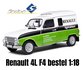 SOLIDO | RENAULT 4L F4 'AGRICULTURE' 1988 | 1:18_