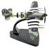 OXFORD | HAWKER TYPHOON MK1B 121 SQN RAF (D-DAY INVASION STRIPES) 1944 | 1:72_