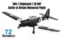 AVIATION 72 | DE HAVILLAND DHC-1 CHIPMUNK RAF BBMF 2007 WK518/K | 1:72_