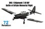 AVIATION 72 | DE HAVILLAND DHC-1 CHIPMUNK RAF BBMF 2007 WK518/K | 1:72_