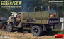 MINIART | CHEVROLET G7107 w/CREW 1.5T 4X4 MILITARY TRUCK w/METAL BODY | 1:35_