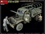 MINIART | CHEVROLET G7107 w/CREW 1.5T 4X4 MILITARY TRUCK w/METAL BODY | 1:35_