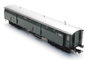 ARTITEC | NS D 6069 OLIJFGROEN ALUMINIUM DAK GESLOTEN KOPWAND STALEN D II | 1:87_