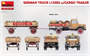 MINIART | MERCEDES L1500S GERMAN CARGO TRUCK W/TRAILER  | 1:35_