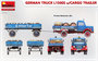 MINIART | MERCEDES L1500S GERMAN CARGO TRUCK W/TRAILER  | 1:35_