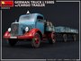 MINIART | L1500S MERCEDES GERMAN CARGO TRUCK W/TRAILER  | 1:35_