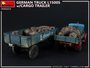 MINIART | L1500S MERCEDES GERMAN CARGO TRUCK W/TRAILER  | 1:35_