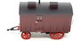 OXFORD DIECAST | LIVING WAGON  MAROON/RED | 1:76_