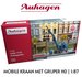 AUHAGEN | MOBILE CRANE T172 WITH COAL GRAB (CONSTRUCTION KIT) | 1:87_