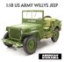 AMERICAN DIORAMA | WILLYS JEEP MB US ARMY  | 1:18_