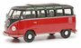 SCHUCO | VOLKSWAGEN  (VW) T1B SAMBA BLACK/RED 1951 | 1:32_