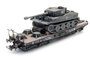 ARTITEC | TIGER I GRAU  EISENBAHNTRANSPORT (READY-MADE) | 1:87_