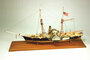 MODEL SHIPWAYS | HARRIET LANE STEAM PADDLE CUTTER (HOUTEN BOUWDOOS)  | 1:128_