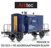 ARTITEC | DG 023-1 NS AGGREGAATWAGEN BLAUW PERIODE IV | 1:87_