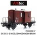 ARTITEC | DG 052-0 NS BEGELEIDINGSWAGEN BRUIN PERIODE IV | 1:87_