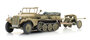 ARTITEC | SD.KFZ. 10 + PAK 38 AFRIKA KORPS  (READY-MADE) | 1:87_