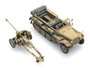 ARTITEC | SD.KFZ. 10 + PAK 38 AFRIKA KORPS  (READY-MADE) | 1:87_