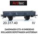 ARTITEC | ZANDWAGEN 273-4 ONBEREMD ROLLAGERS DEPOTWAGEN AMSTERDAM IV | 1:87 _