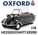 OXFORD | MESSERSCHMITT KR200 KABINENROLLER BUBBLE TOP (BLACK) | 1:18_