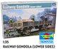 TRUMPETER | GERMAN RAILWAY GONDOLA (LOWER SIDES) | 1:35_