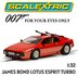 SCALEXTRIC | JAMES BOND LOTUS ESPRIT TURBO 'FOR YOUR EYES ONLY'  (SLOTCAR) | 1:32_