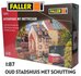FALLER | OLD TOWN HOUSE WITH WITH FENCE (DEMOLISHED BUILDING) H0 | 1:87_