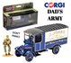 CORGI | DAD'S ARMY J. JONES THORNYCROFT BESTELWAGEN & MR JONES FIGUUR TV SERIE | 1:50_